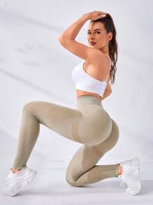 Easithlete 寬鬆腰帶運動緊身褲,健身緊身褲