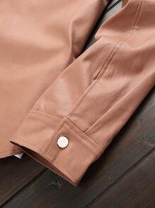 Manfinity Homme Camisa De Mezclilla Para Hombre