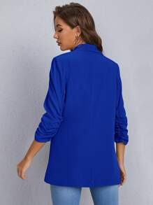 EURMUSE Blazer Feminino - Blue - View 2