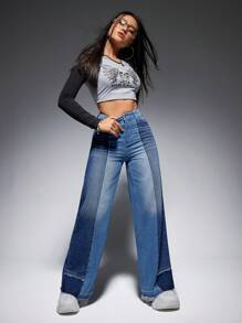SHEIN EZwear Cao eo Quần legging thẳng - Nhiều màu - Xem 6