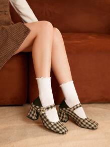 SheIn MOD 女性高跟鞋高跟鞋 - 棕色 - 查看 1