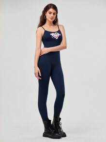 Forever 21 Letter Graphic Tee & Leggings