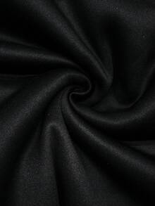 Manfinity Homme Nam Con hươu & Đồ họa Chữ cái Thả vai Hoodie - màu đen - Xem 6