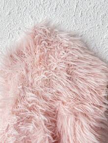 Allurite Chất rắn Mở Mặt trước Mùa vụ 	
Fuzzy Áo len Mở - Hồng - Xem 6