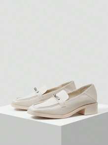 MOTF PREMIUM WOMEN'S SQUARE TOE LOW HEEL DAILY WEAR HIGH HEEL SHOES, FOR NEW YEAR HOLIDAY, SPRING SHOES SPRING BREAK EASTER FOR CHRISTMAS VALENTINE'S DAY