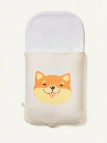 1件装爱狗人士印花信封式睡袋，通过Oeko-Tex认证