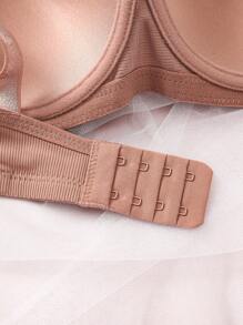 Women's Underwear Underwire Bra - Dusty Pink - View 7