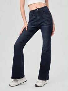 Forever 21 Cat Whisker Flare Leg Jeans