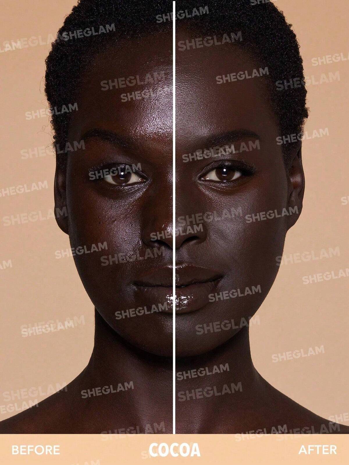 Skin-Focus High Coverage Powder Foundation-Cocoa
