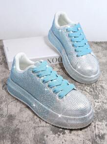 SHUZIA 女士休閒運動鞋 - 藍色 - 查看 2