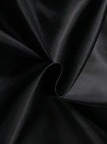 Manfinity Hypemode Loose Fit Men's Padded Coat With Flap Pockets (Without Inner Sweater) - Black - View 5