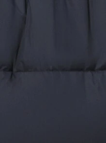 SHEIN LUNE Zip Up Snap Button Down Coat