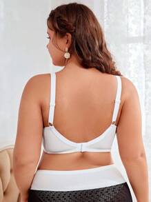 Sujetador arnés con aro - Blanco - Ver 2