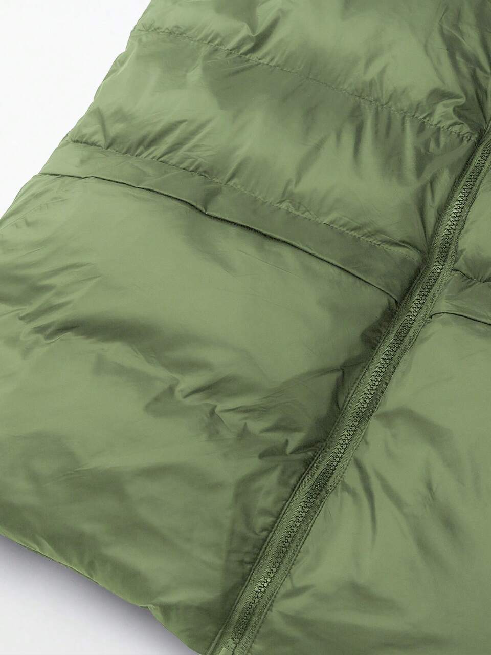 Loose Fit Men's Plus Size Solid Color Zip Up Vest Jacket