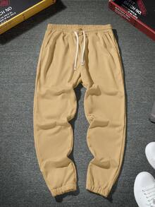 Manfinity Hypemode Pantalones De Baño Para Hombres - Caqui - Ver 4