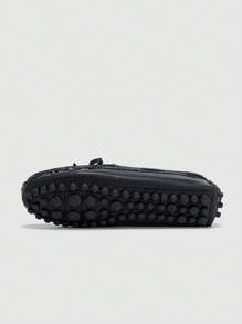 New Arrival Women's Flat Casual Work Shoes, Round Toe, Black Color, Suitable For Four Seasons And Driving