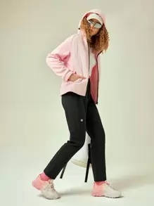 In My Nature 女款印花户外徒步裤 - 黑色 - 查看 4