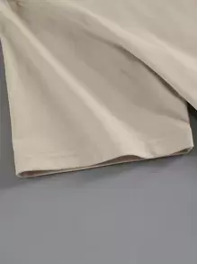 Manfinity Dauomo Nam In Gấu Áo thun - Màu Khaki - Xem 4
