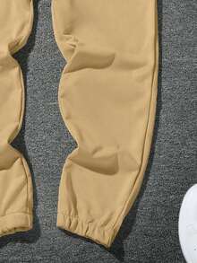 Manfinity Hypemode Pantalones De Baño Para Hombres - Caqui - Ver 3