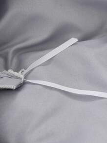 Set de cama con mariposa sin relleno - Gris - Ver 4