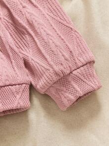 Suéter Sólido De 2 Piezas Para Niñas Preadolescentes - Multicolor - Ver 4