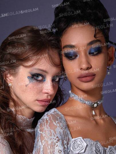 SHEGLAM Corpse Bride メイクアップセット Corpse Bride X Full Collection Set | Lip, Eyeshadow, and Glitter