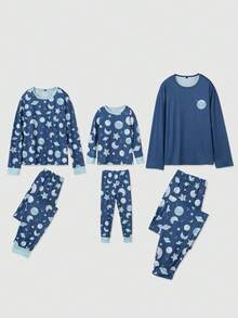 Chàng trai trẻ Đồ họa Hoạt hình Vừa Khít Bộ PJ - Xám - Xem 6