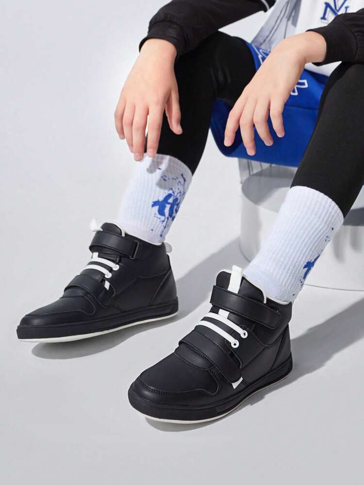 Fashionable & Cool Basic Design Low-cut Comfort Sneakers For Boys' Kids
