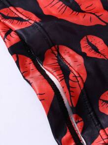 Men's Lips Printed Boxer Briefs