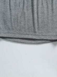 SHEIN Unity 2pcs Solid Tube Top - Grey - View 7