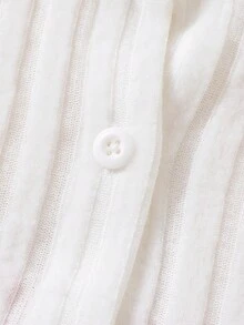 SHEIN 女小童撞色條紋針織連身褲&腰包