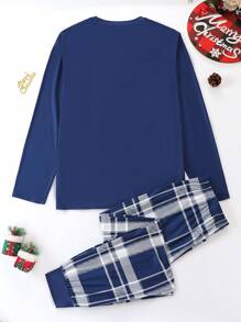 Conjuntos A Juego Para Papá E Hijo(a) - Azul - Ver 2