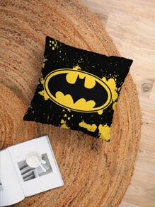 Batman X ROMWE Two Tone Cushion Cover - Multicolor - View 6