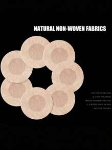 20pcs Disposable Adhesive Nipple Cover Stickers - Brown - View 5