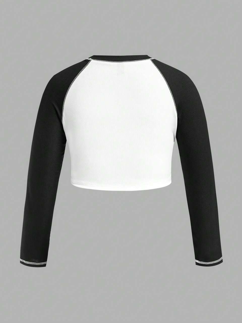 Plus Figure Graphic Raglan Sleeve Tee