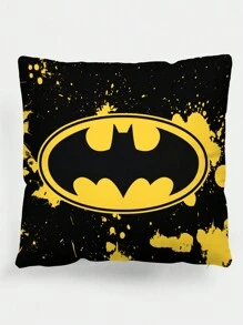 Batman X ROMWE Two Tone Cushion Cover - Multicolor - View 1