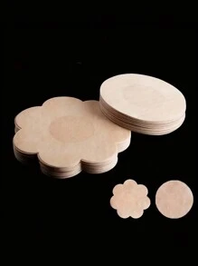 20pcs Disposable Adhesive Nipple Cover Stickers - Brown - View 7