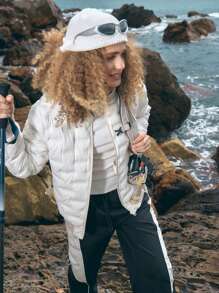 In My Nature 女士棉衣 - 米色 - 查看 6