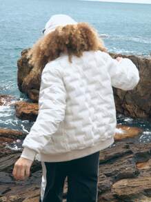 In My Nature 女士棉衣 - 米色 - 查看 2