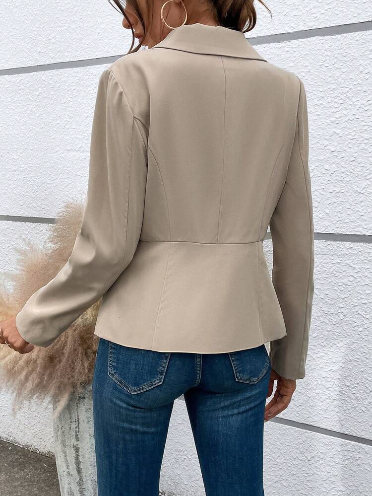 Ladies' Asymmetric Collar Blazer