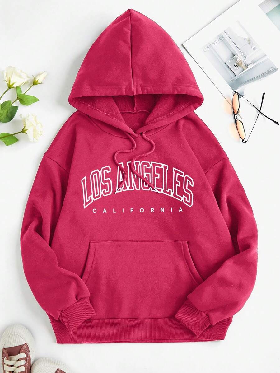 SHEIN EZwear 女士運動上衣 - 玫紅色 - 查看 1