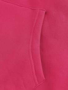 SHEIN EZwear 女士運動上衣 - 玫紅色 - 查看 4