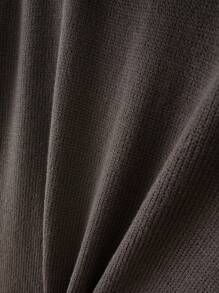 Chaqueta con capucha de caída de hombros para adolescentes varones