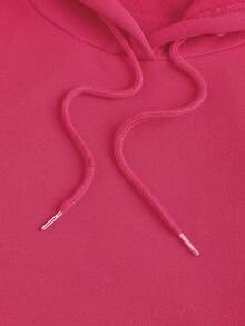 SHEIN EZwear 女士運動上衣 - 玫紅色 - 查看 5