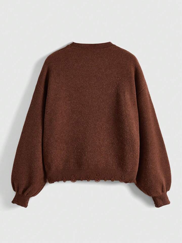 CHANEL UNIFORM クロップド ボーダーニット ブラウン CHANEL UNIFORM クロップド ボーダーニット ブラウン high neck short