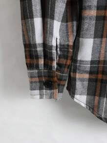 Manfinity Homme Homme Chemise À Carreaux (Sans T-Shirt)