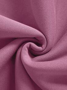 INAWLY Áo nỉ giữ nhiệt có lớp lót, họa tiết hoa và chữ, kiểu dáng mùa thu. - Màu Lilac Tím - Xem 3