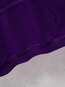 Manfinity Dauomo Men Bear & Letter Graphic Drawstring Hoodie, Fall/Winter