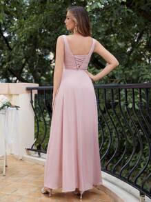 Sukienka druhny Zakurzony Róża - Rdzawy różowy - Zobacz 2