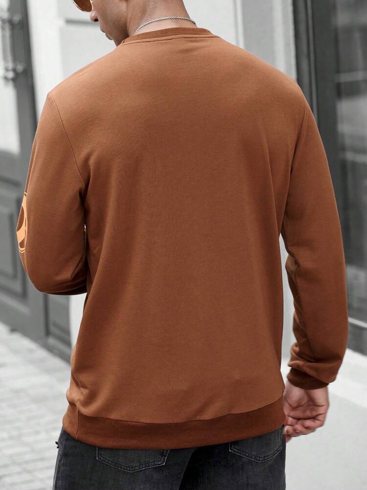 Men Letter Graphic Sweatshirt